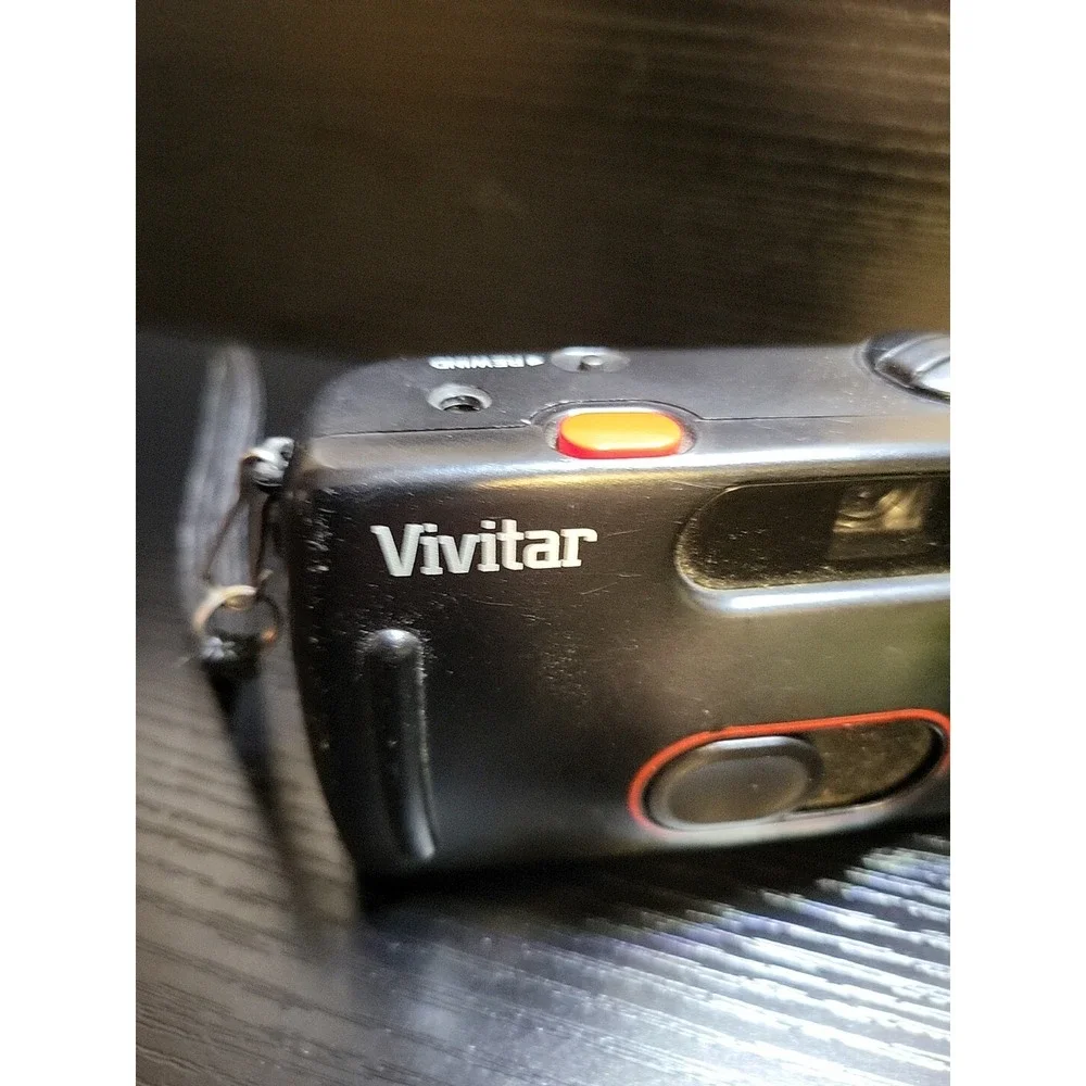 Vivitar PS:33 Point & Shoot 35mm Film Camera Not Tested Clear Lens Vintage